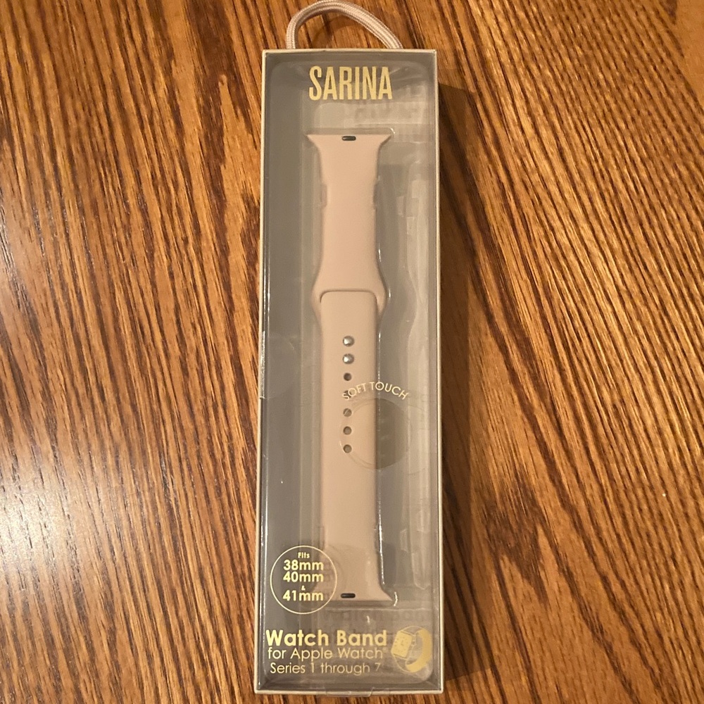 NWT! Sarina Soft Touch Smartwatch Band - Cream